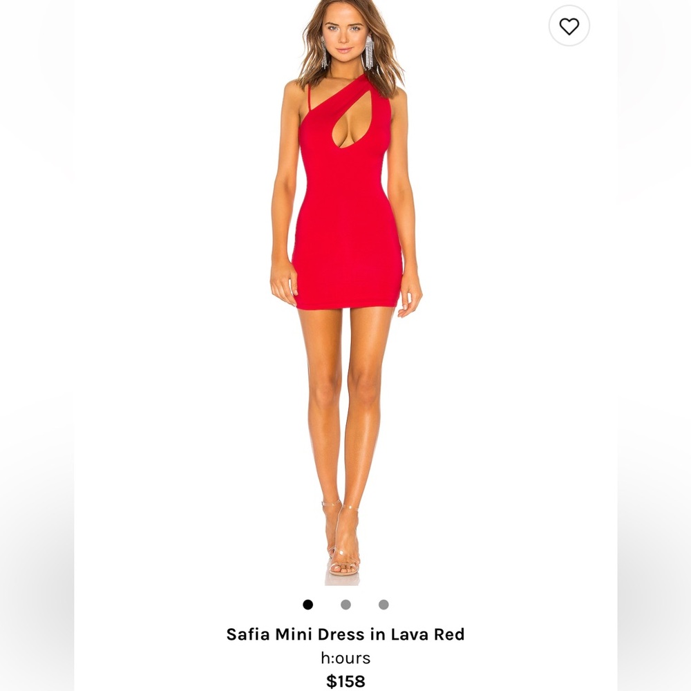 Revolve safia xs red mini dress